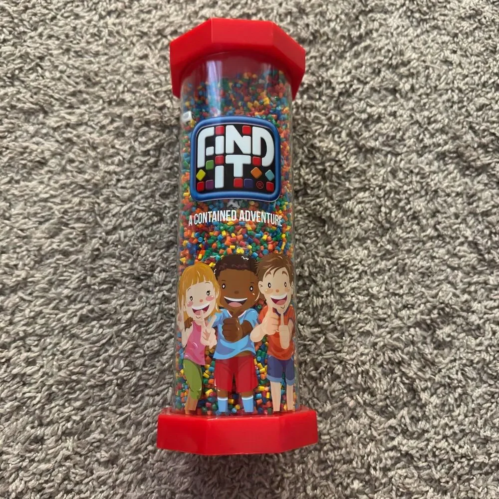 Find It Game Kids World Edition Hidden Object Search Contained Adventure Tube